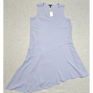 Eileen‎ Fisher Silk Georgette Crepe Maxi Dress  Sz. PL Large  NWT